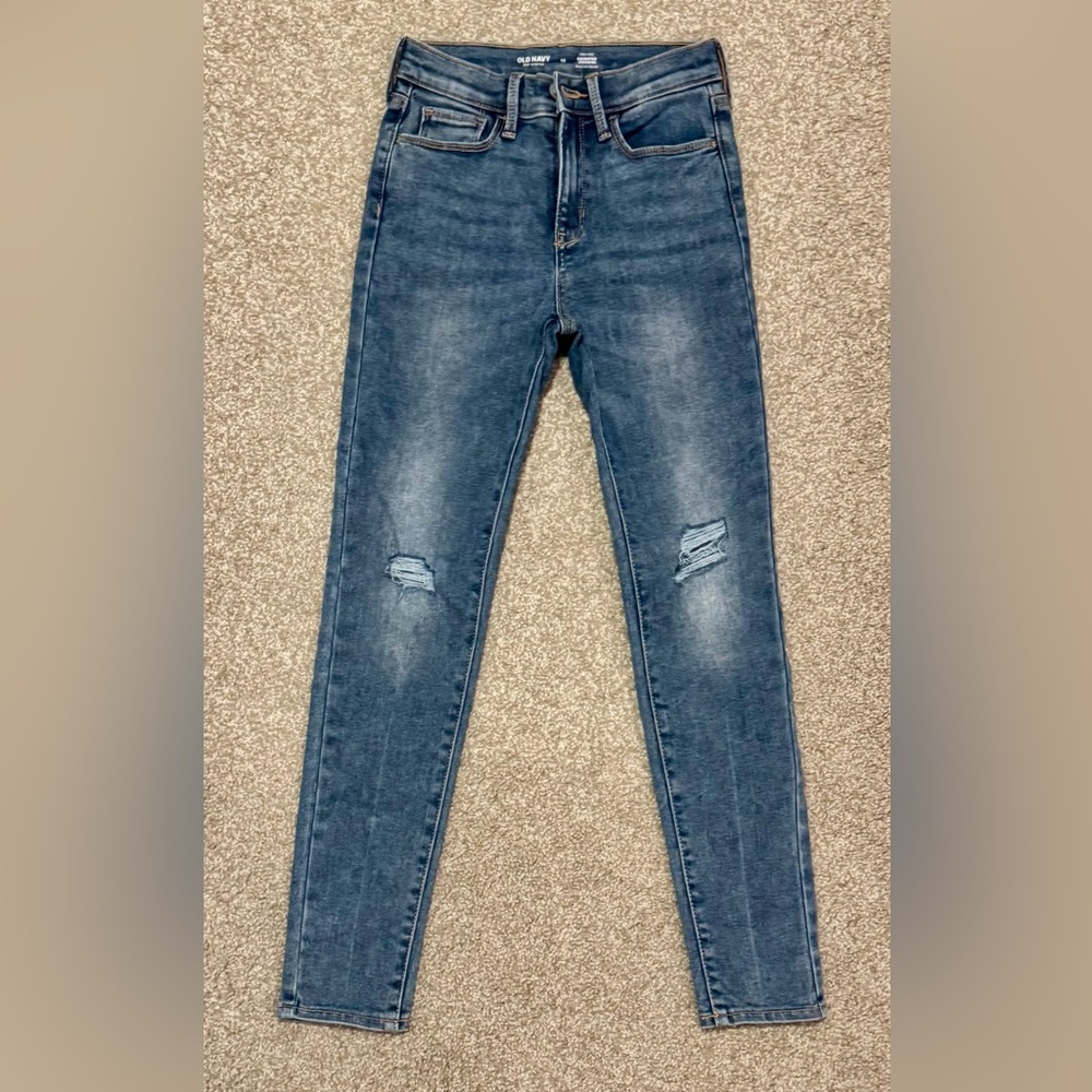 NWOT Old Navy Rockstar High Rise 360 Stretch Jeans; sz 12